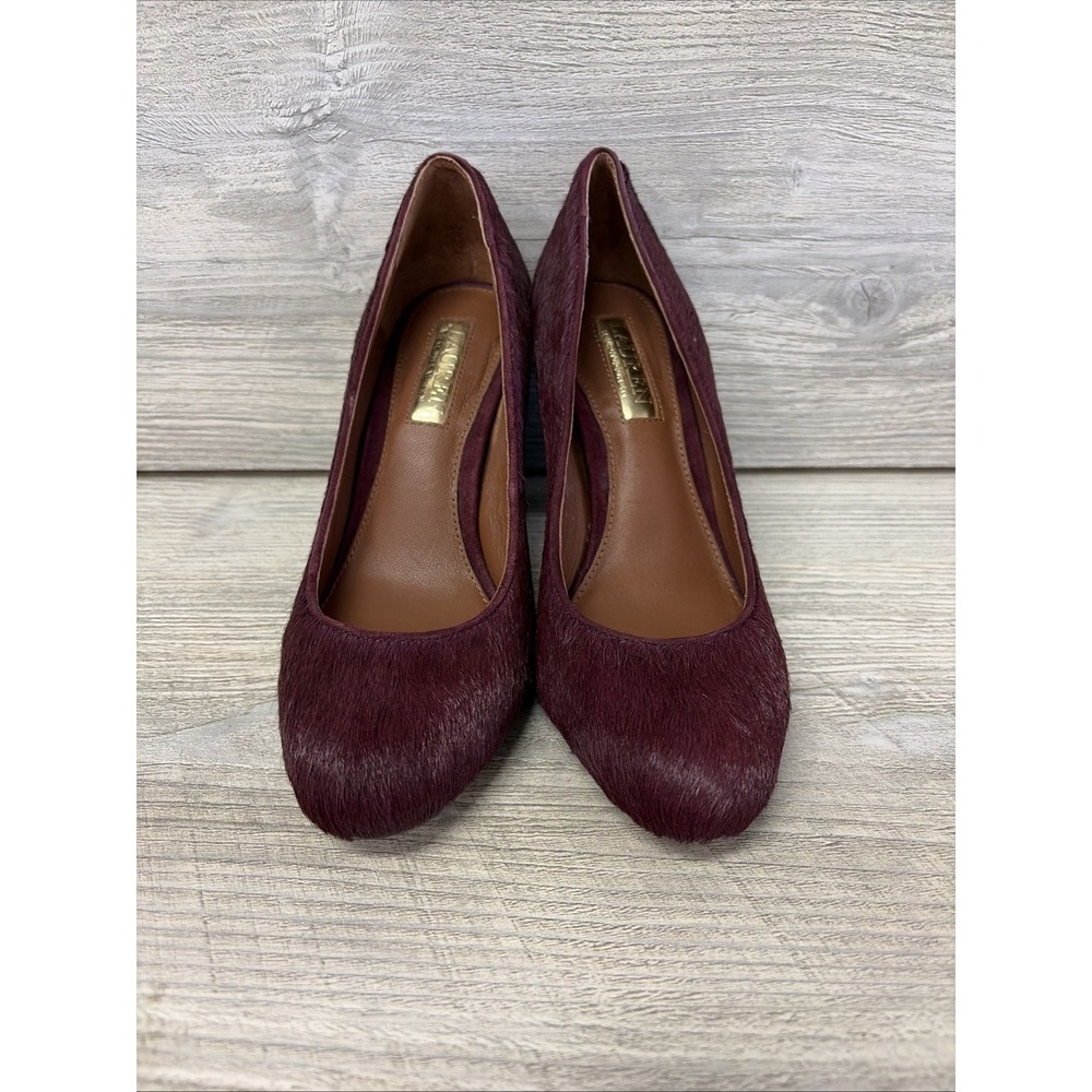 Lauren Ralph Lauren Calf Hair Burgundy Pumps, 6.5B New! (C5)